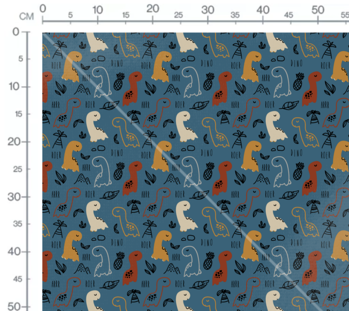 Tissu Imprimé Dinosaure Dodo Roer, 10 tissus au choix – Image 3