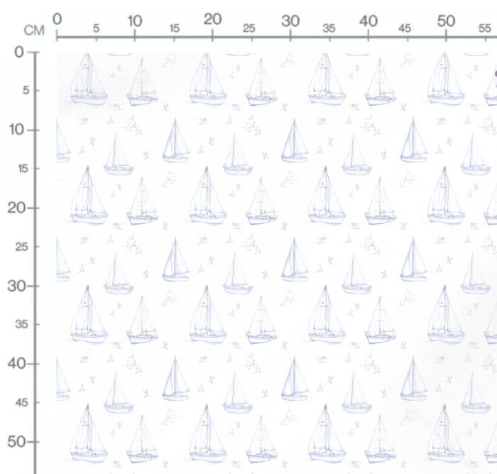 Tissu Inspiration Toile de Jouy Bateau, 11 tissus au choix – Image 3