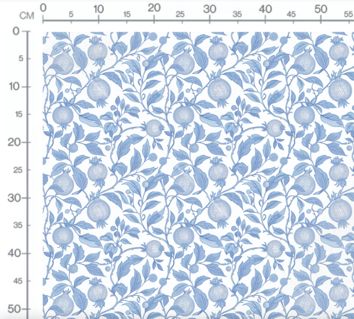 Tissu Inspiration Toile de Jouy Grenade, 11 tissus au choix – Image 3