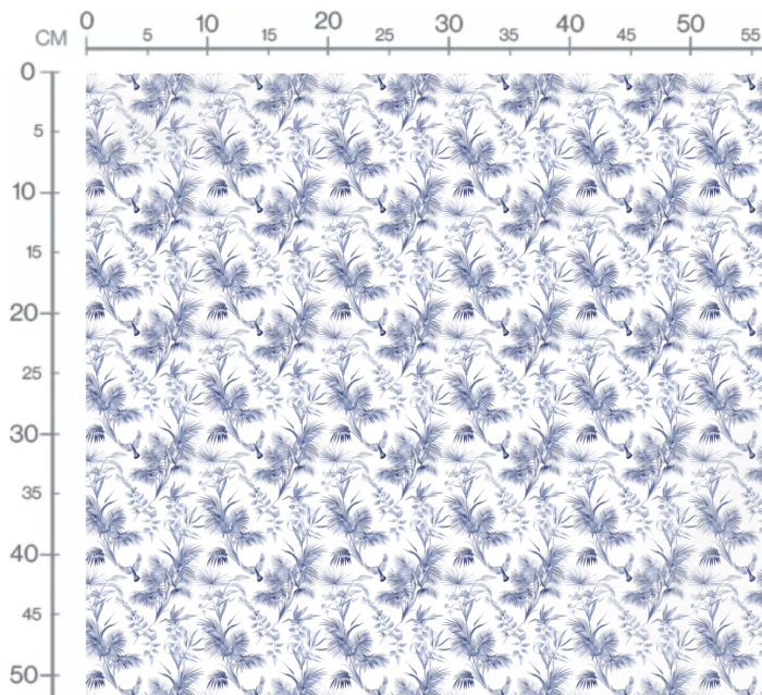 Tissu Inspiration Toile de Jouy Tropical, 11 tissus au choix – Image 3