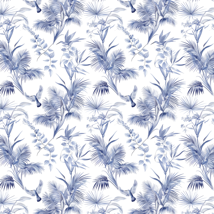 Tissu Inspiration Toile de Jouy Tropical, 11 tissus au choix