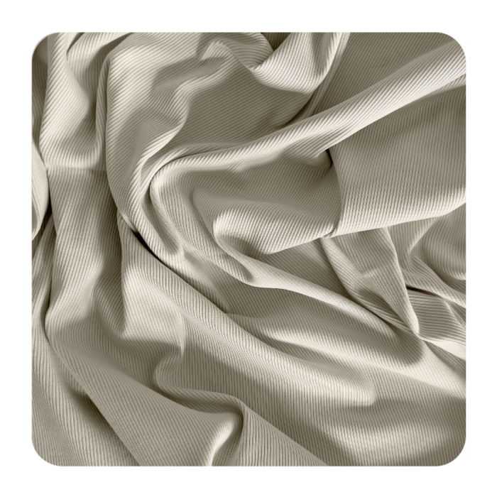 Tissu Uni Beige Clair, type de tissu au choix – Image 3