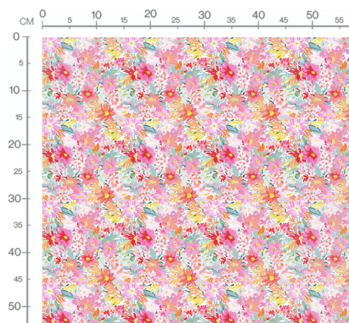 Tissu Imprimé Fleurs de Printemps Alicia, 10 tissus au choix – Image 3